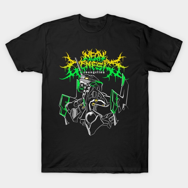 Neon Genesis Metal T-Shirt by Dicky